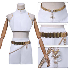 NEATMOA Rumi Cosplay Costume Outfit Korean Style Demon Hunter Uniform for Women Halloween Comic Con Party