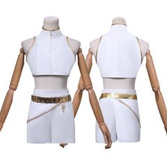 NEATMOA Rumi Cosplay Costume Outfit Korean Style Demon Hunter Uniform for Women Halloween Comic Con Party