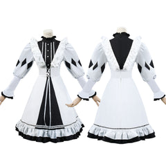 NEATMOA プロセカ 朝比奈まふゆ コスプレ衣装 ウィッグ付き 25時ナイトコードで 学園祭 撮影会 ハロウィン 文化祭 イベント用