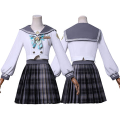 Honkai Star Rail Firefly cosplay Spring Missive full set JK uniform back view full outfit