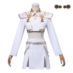 NEATMOA zoey Cosplay Costume Outfit Korean Style Demon Hunter Uniform for Women Halloween Comic Con Party