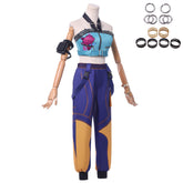 NEATMOA zoey Inspired Cosplay Costume Outfit Korean Style Demon Hunter Uniform for Women Halloween Comic Con Party