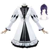 NEATMOA プロセカ 朝比奈まふゆ コスプレ衣装 ウィッグ付き 25時ナイトコードで 学園祭 撮影会 ハロウィン 文化祭 イベント用