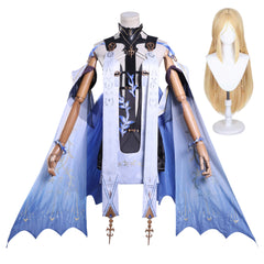 NEATMOA Cartethyia Wuthering Waves cosplay full costume with wig main view full outfit