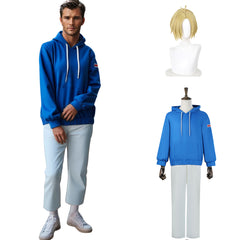 NEATMOA Shin Asakura Cosplay Costume from Sakamoto Days Handcrafted Replica Perfect for Conventions and Halloween