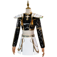 NEATMOA Zoey Inspired Cosplay Costume from KPop Demon Hunters Korean Style Demon Hunter Uniform for Women Stage Performance Dance Show Theater Event