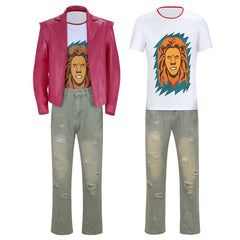 NEATMOA A Minecraft Movie Garrett Garrison Cosplay Costume Full Set for Role Play Performances and Halloween Parties