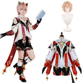 NEATMOA Dahlia Genshin Impact Mondstadt Cosplay Costume for Halloween Party Convention Anime Event