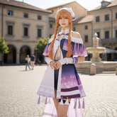 NEATMOA Sigrika cosplay costume from Wuthering Waves full outfit elegant mysterious Halloween Christmas Asian Size