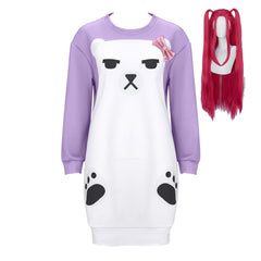 : NEATMOA Mira Inspired Cosplay Pajamas Korean Style Demon Hunter Sleepwear for Women Halloween Party