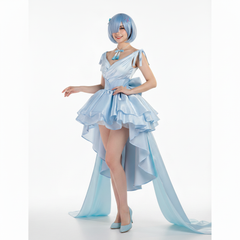 NEATMOA Rem Wedding Dress Cosplay Costume Inspired by Re Zero Starting Life in Another World