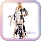 NEATMOA Naberius Cosplay Costume Genshin Impact Ruler of Life Full Outfit for Anime Fans Asian Size XS-XXL