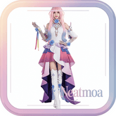 NEATMOA Cyrene Cosplay Costume – Honkai: Star Rail Asian Sizes