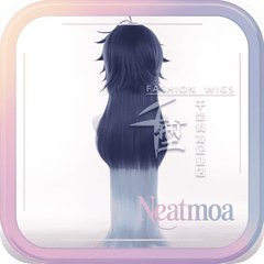 NEATMOA Kyryll Chudomirovich Flins Genshin Impact Cosplay Wig Heat-Resistant Synthetic Fiber