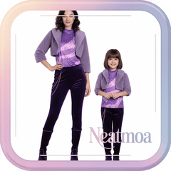 NEATMOA Zootopia 2 Inspired Purple Faux Fur Bunny Cosplay Outfit | Judy-Style Winter Rabbit Costume