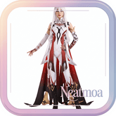 NEATMOA Ruler of Space Asmoday Cosplay Costume – Genshin Impact Asian Size Full Set for Anime Events & Photoshoots