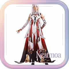 NEATMOA Ruler of Space Asmoday Cosplay Costume – Genshin Impact Asian Size Full Set for Anime Events & Photoshoots