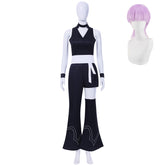 NEATMOA 新しいパンティ&ストッキングwithガーターベルト ポリウレタン コスプレ衣装 フルセット 天界天使 仮装 撮影 学園祭 ハロウィン コミケ 男女兼用