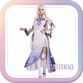 NEATMOA Nicole Reeyn Cosplay Costume – Genshin Impact Asian Sizes Full Set