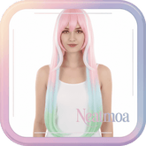 NEATMOA Cyrene Cosplay Wig Heat-Resistant Synthetic Hair