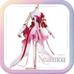 NEATMOA Elysia Hi Love Elf Cosplay Costume Honkai Impact 3rd Anime Outfit Asian Sizes