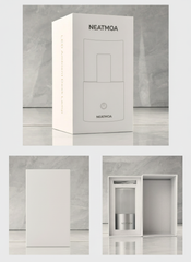 NEATMOA Premium Rechargeable LED Table Lamp – Glass Ambient Light with Aluminum Body for Bedroom, Hotel & Bar