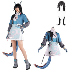 NEATMOA Arknights Inspired Chen Qianyu Cosplay Costume for Stage Photography Events