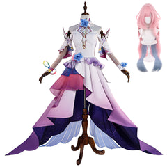 NEATMOA Cyrene Honkai Star Rail cosplay costume with wig main outfit