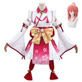 NEATMOA Hololive さくらみこ コスプレ 衣装 フルセット 学園祭 文化祭 撮影 ハロウィン パーティー 男女兼用