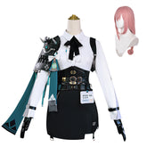 NEATMOA ゼンレスゾーンゼロ 月城 柳 コスプレ衣装 対ホロウ6課 学園祭 文化祭 撮影 ハロウイン パーティー コスチューム 男女兼用 ウィッグ付き