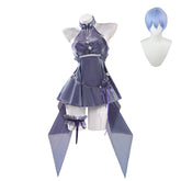 NEATMOA 勝利の女神NIKKE EVA 綾波レイ コスプレ衣装 ウィッグ付き フルセット 仮装 文化祭 撮影用 ハロウィン パーティーコスチューム