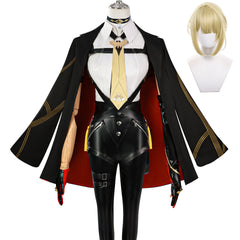 NEATMOA ゼンレスゾーンゼロ イヴリン・シェヴァリエ コスプレ 衣装 学園祭 文化祭 撮影 ハロウイン パーティー コスチューム 男女兼用 ウィッグ付き