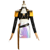 NEATMOA Mira Inspired Cosplay Costume from KPop Demon Hunters Korean Style Demon Hunter Uniform for Women Stage Performance Dance Show Theater Event