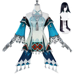 NEATMOA High Quality Liyue Cosplay Costume Lan yan Handcrafted Replica Perfect for Conventions and Halloween