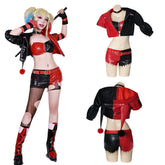 ✨ NEATMOA ✨ High-Quality Suicide Squad ISEKAI Cosplay Costume - Stunning Harley Quinn Replica | Exclusive Handcrafted Design | Fulfill Your Fantasy