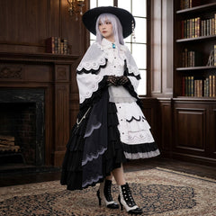 NEATMOA Tsukishiro Yuki Magical Girl Witch Trials Cosplay Costume Anime Outfit