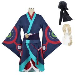 NEATMOA モノノ怪 薬売り コスプレ衣装 和風 着物 ウィッグ付き 仮装 ハロウィン クリスマス 学園祭 文化祭 撮影用 男女兼用 舞台衣装 イベント用
