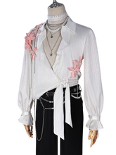 NEATMOA Love and Deepspace Spring and Flowers Cosplay Shirt Inspired by Caleb – Floral Decor Top for Roleplay and Festival