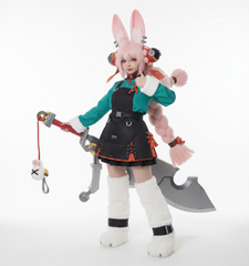 NEATMOA Zhao Zenless Zone Zero Cosplay Costume – Asian Size for Photoshoots & Events