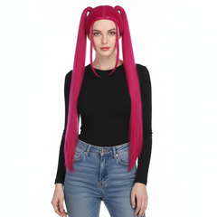 NEATMOA Mira K-pop Demon Hunter Cosplay Wig Heat-Resistant Synthetic Hair