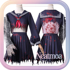 NEATMOA Shimizu Hinako Cosplay | JK School Uniform Variant Anime Costume Set | Asian Sizes XS–XXL