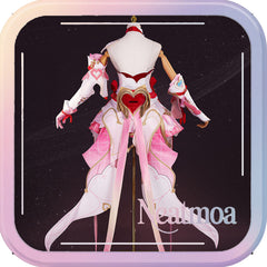 NEATMOA Elysia Hi Love Elf Cosplay Costume Honkai Impact 3rd Anime Outfit Asian Sizes