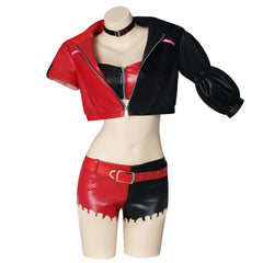 ✨ NEATMOA ✨ High-Quality Suicide Squad ISEKAI Cosplay Costume - Stunning Harley Quinn Replica | Exclusive Handcrafted Design | Fulfill Your Fantasy