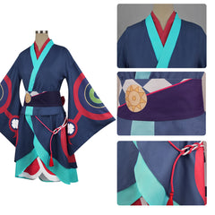 NEATMOA モノノ怪 薬売り コスプレ衣装 和風 着物 ウィッグ付き 仮装 ハロウィン クリスマス 学園祭 文化祭 撮影用 男女兼用 舞台衣装 イベント用