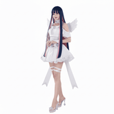 NEATMOA Stocking Angel Dress Cosplay Costume with Wings Asian Sizes Anime Outfit