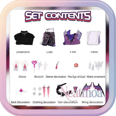 NEATMOA Durin Cosplay Genshin Impact Full Outfit Costume Asian Size