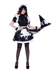 ✨ NEATMOA ✨ 高品質 ゼンレスゾーンゼロ コスプレ コスチューム - 本物のエレン・ジョー レプリカ | 手作りデザイン | ハロウィン、コミコン、コスプレイベントに最適