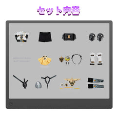 NEATMOA ゼンレスゾーンゼロ 0号・アンビー コスプレ衣装 ウィッグ付き 男女兼用 学園祭 文化祭 ハロウィン パーティー 撮影 コスチューム