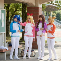 NEATMOA Aikatsu Stars Sportswear Cosplay Costume Anime Training Uniform