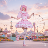 NEATMOA Madoka Kaname Magia Stage Performance Cosplay Outfit – Puella Magi Madoka Magica